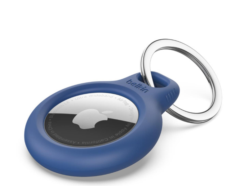 Belkin Secure AirTag Holder Keyring - Blue